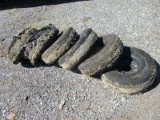 (6) Used Airplane tires for Rhino Cutter