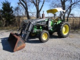 John Deere 2040 with Loader SN COVERED