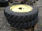 (2) 380/90/46 Tires and Wheels
