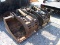 CAL 6' Hydraulic Grappple Bucket