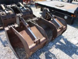 CAL 5' Hydraulic Grapple Bucket