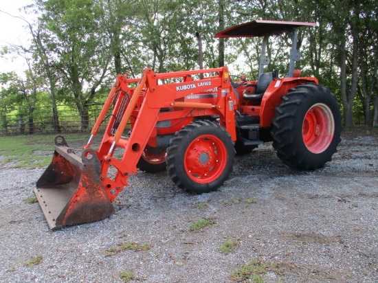 Kubota M6800 with Loader SN 72134