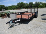 Lamar 16' Utility Trailer Sn 5RVUT1823KP070919