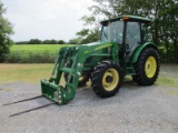 John Deere 5525 with Loader SN LV5525R454198