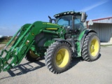 John Deere 6155R with Loader SN 1RW6155RVHD027239