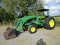 John Deere 2955 with Loader SN COVERED