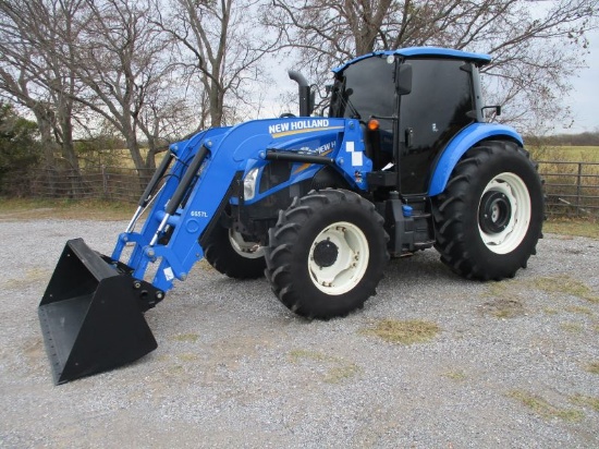 New Holland T4.110 with Loader SN ZHLE50040