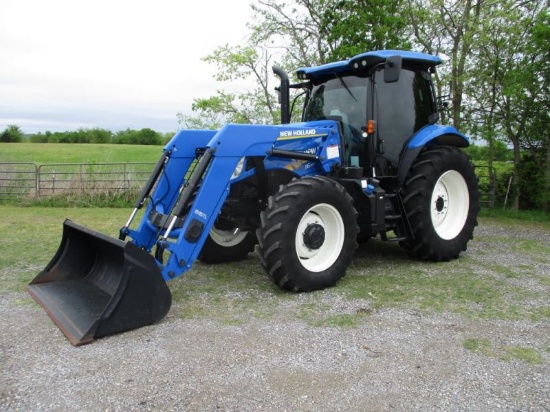 New Holland T6.155 with Loader SN ZGE007949