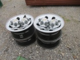 (4) Chevrolet 6 Lug Wheels