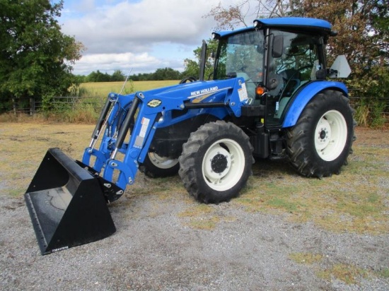 New Holland Workmaster 75 with Loader SN YDC01533