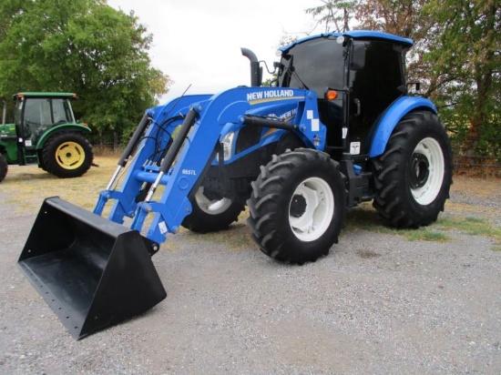 New Holland T4.110 with Loader SN ZHLE50040