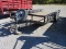 18' Bumper Pull Utility Trailer --No Tilte--