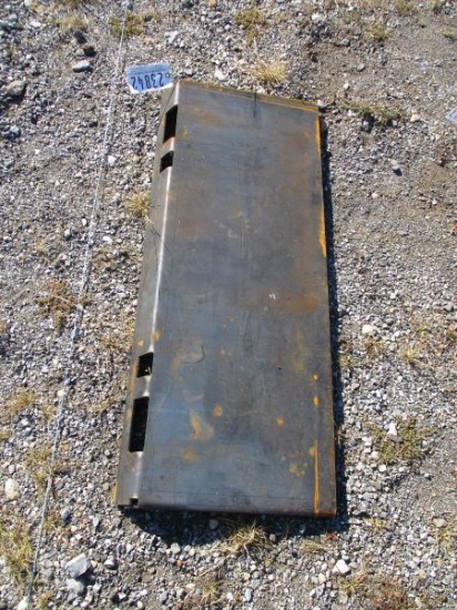 Weld on Skid Steer Quick Attach Plate  UNUSED