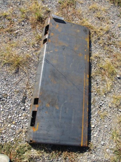 Weld on Skid Steer Quick Attach Plate  UNUSED