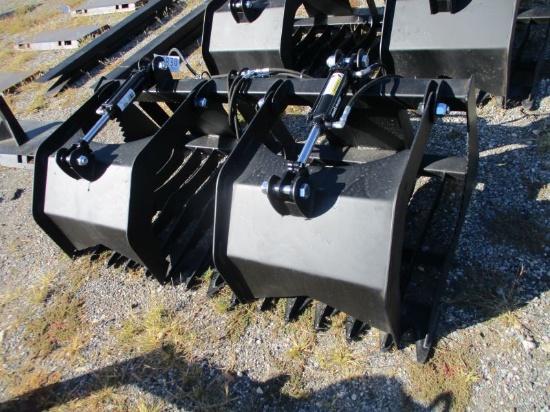 66" Brush Grapple with Skid Steer Q/A UNUSED