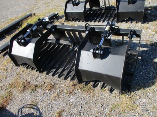 80" Brush Grapple with Skid Steer Q/A UNUSED