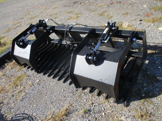 84" Brush Grapple with Skid Steer Q/A UNUSED