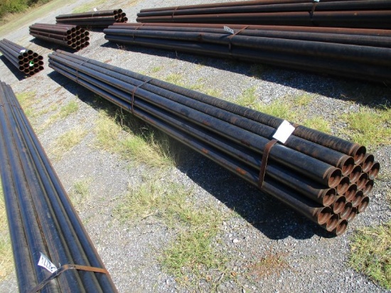 (19) 21' Joints of 3" Steel Sprinkler Pipe