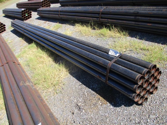 (19) 21' Joints of 3" Steel Sprinkler Pipe