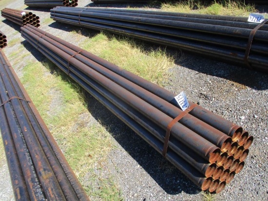 (19) 21' Joints of 3" Steel Sprinkler Pipe