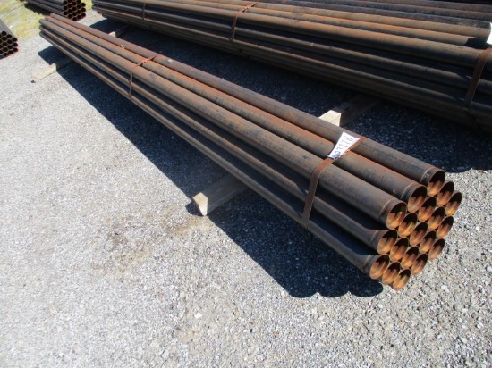 (19) 21' Joints of 3" Steel Sprinkler Pipe