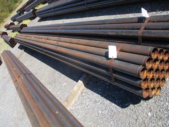 (19) 21' Joints of 3" Steel Sprinkler Pipe