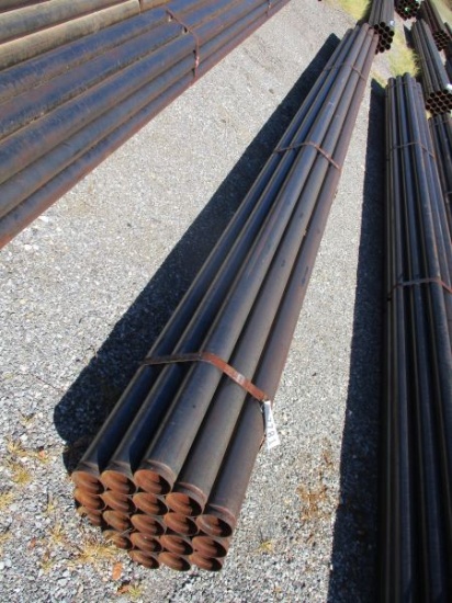 (19) 21' Joints of 3" Steel Sprinkler Pipe