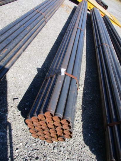 (30) 21' Joints of 2" Steel Sprinkler Pipe
