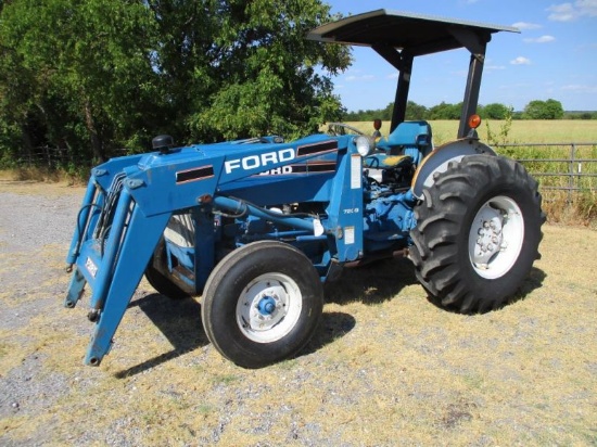 Ford 4610 SU with Loader SN C753622