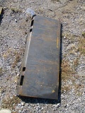 Weld on Skid Steer Quick Attach Plate  UNUSED