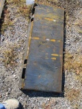 Weld on Skid Steer Quick Attach Plate  UNUSED