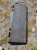 Weld on Skid Steer Quick Attach Plate  UNUSED