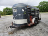 W-W 5x14 Bumper Pull Stock Trailer