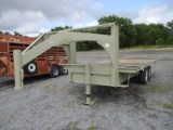 16' gooseneck hitch Trailer SN TP-F28-15474