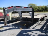 Kerr 21+5 Dove Tail Gooseneck Trailer