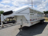 S&H 24x6 Stock Trailer