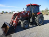 Case JX75 with Loader SN HFJ027347