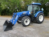 New Holland Workmaster 75 with Loader SN YDC00552