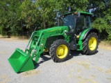 John Deere 5090E with Loader SN 1LV5090EALK402873