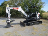 Bobcat E42 with Hydraulic Thumb SN B4GM12857