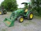 John Deere 4052M with Loader SN 1LV4052MCHH101000