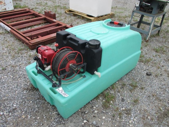 100 Gallon Spray Rig with Honda Gas Engine