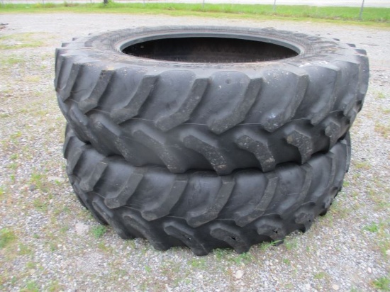(2) Goodyear 18.4x42 Used R-1 Radials