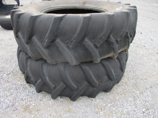 (2) Titan 18.4x30 Used R-1 Tires