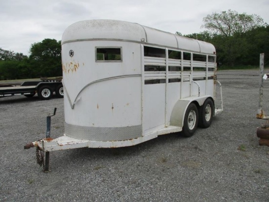 Bumper Pull Stock Trailer