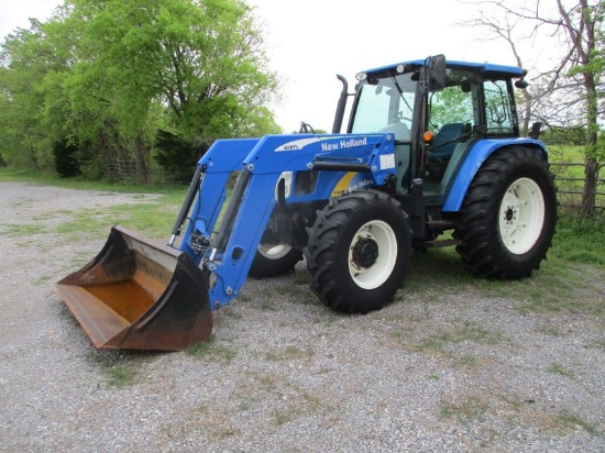 New Holland T5070 with Loader SN Z8JH11555