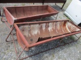 (2) Feed Troughs