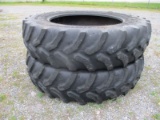 (2) Goodyear 18.4x42 Used R-1 Radials