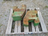 (11) New Style John Deere Suitcase Weights