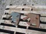 (2) Front Weights
